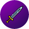 Shalim.uk logo — purple circle with a sword icon